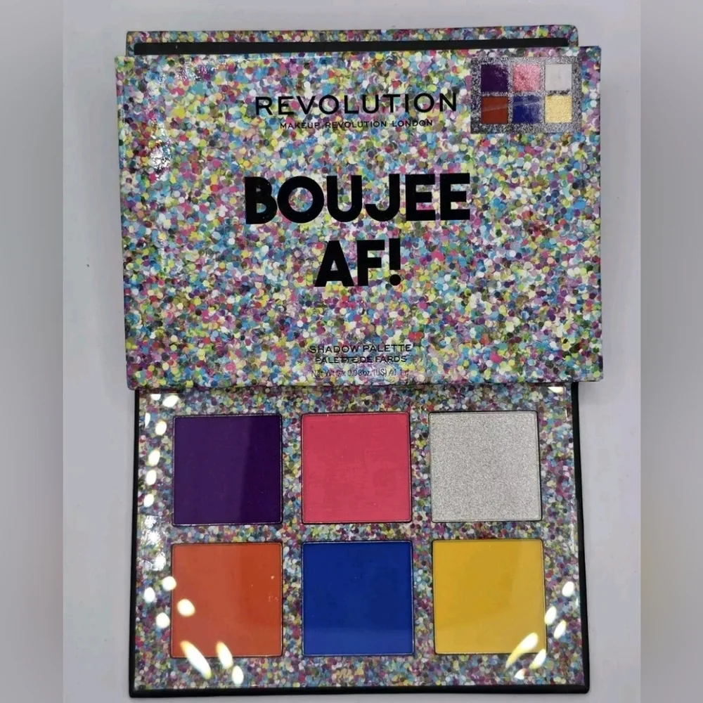 Makeup Revolution Power 8 Ppans Rue Shadow Palette‎ Boujee AF!